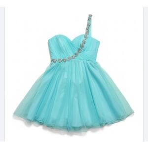 My Michelle Turquoise HOMCO Dress